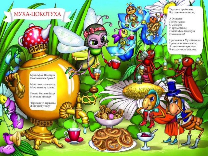 Корней Чуковский Муха-Цокотуха