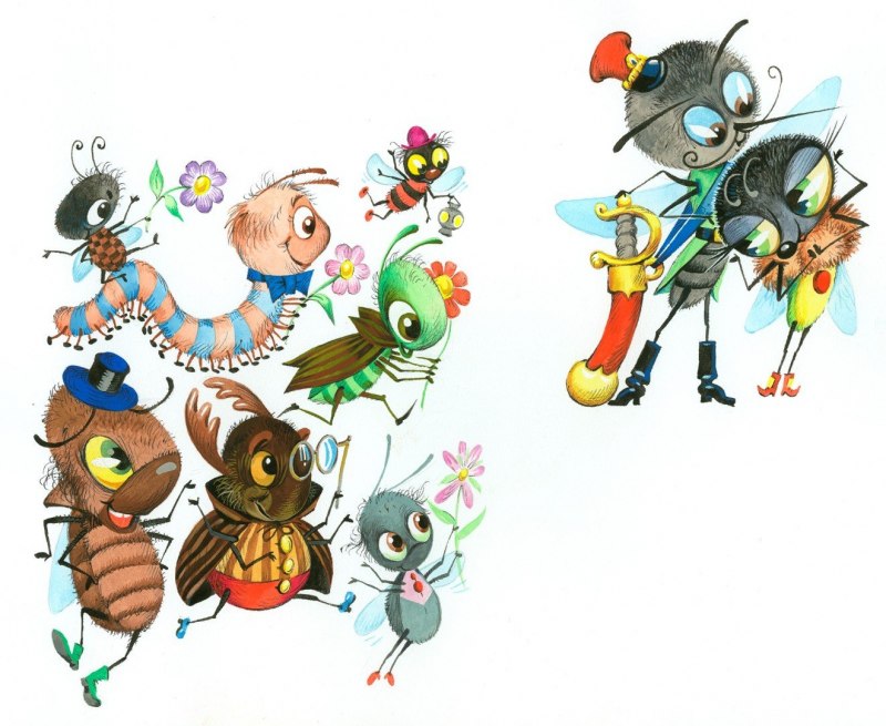 Чуковский "Муха-Цокотуха"