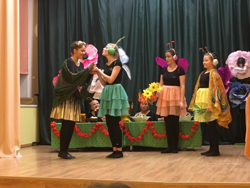 Герои сказки Муха Цокотуха