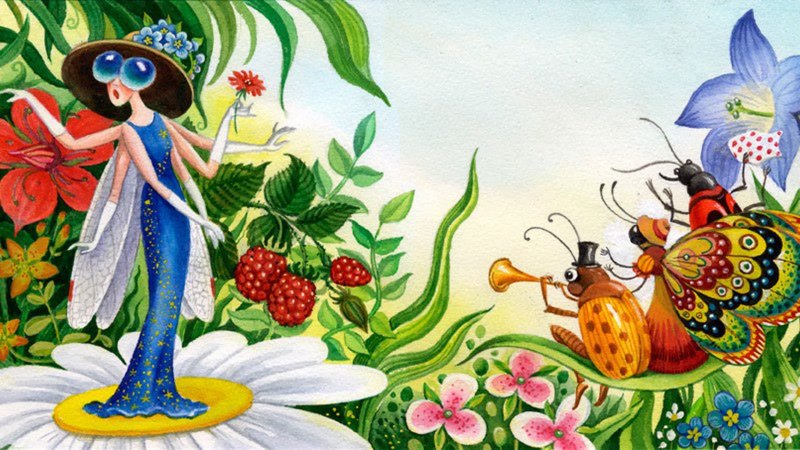 Мир насекомых для детей