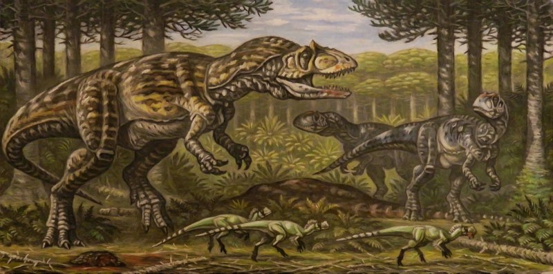 Динозавр Saurophaganax