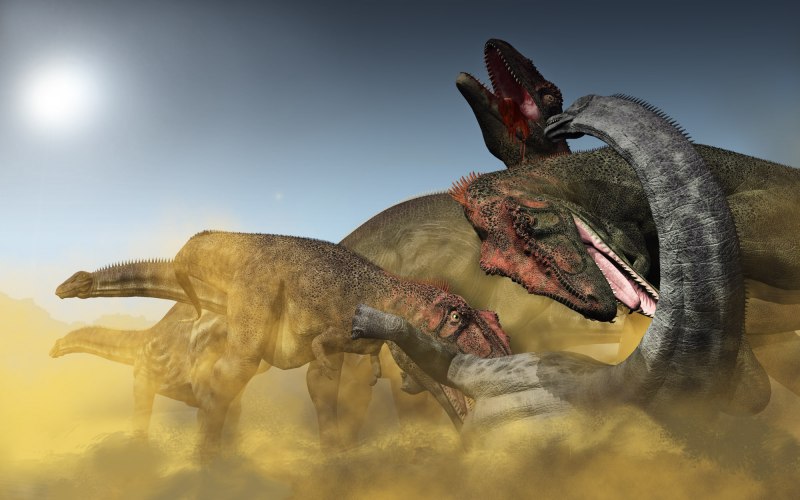 Саркозух Планета динозавров