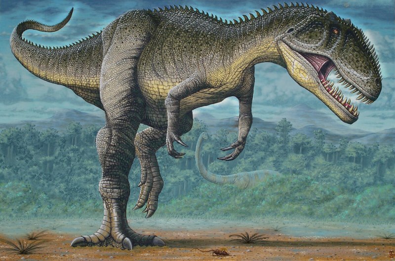 Гигантозавр травоядный динозавр