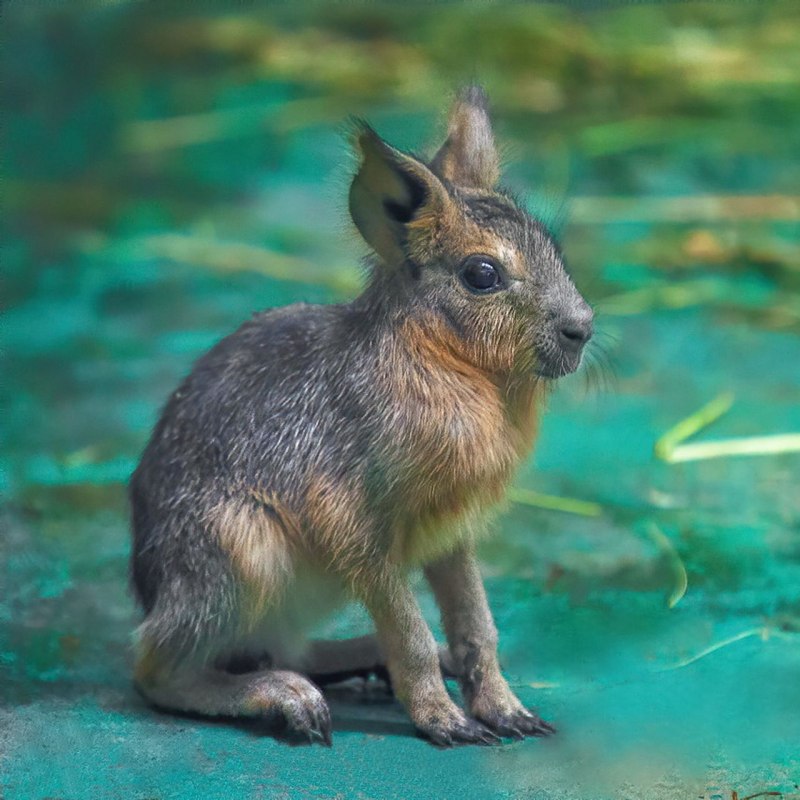 Агути заяц горбатый фото