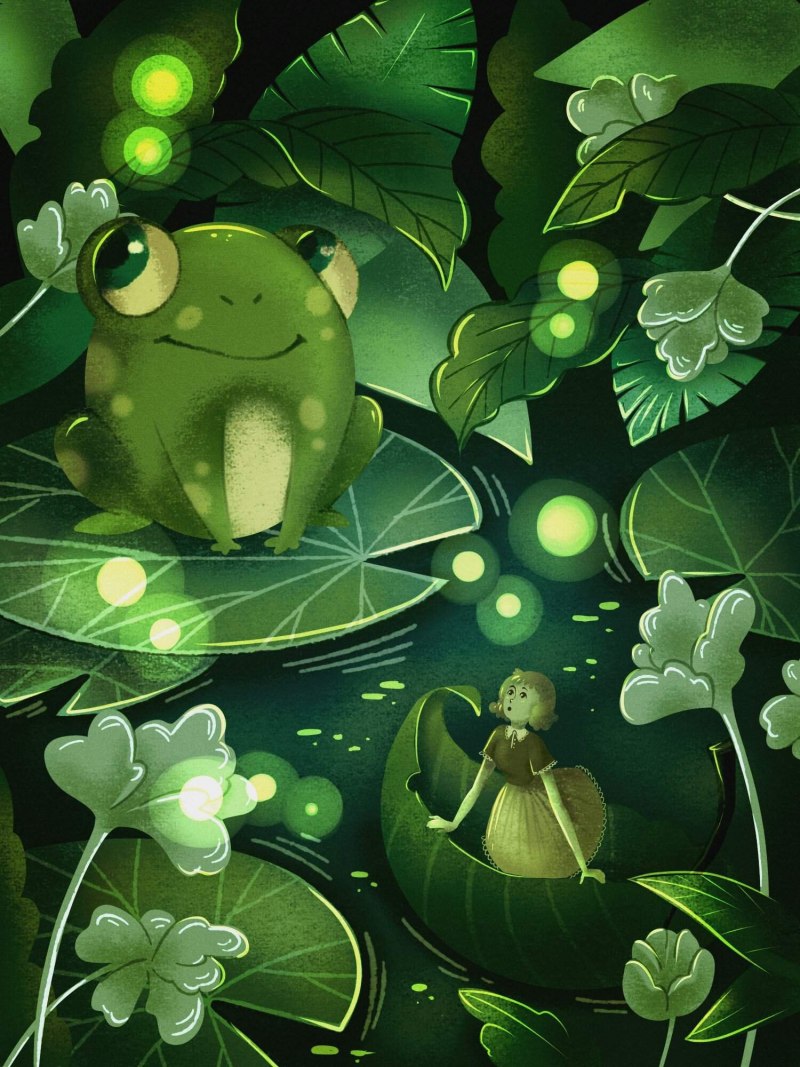 Светлячки арты