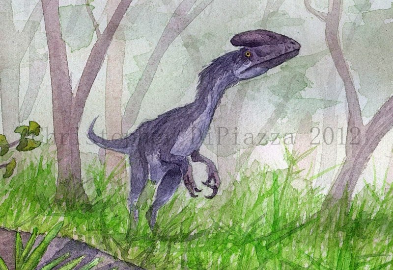 Парк Юрского периода 1993 Дилофозавр