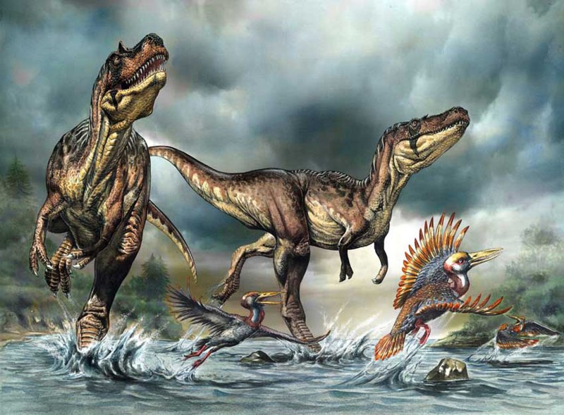 Альбертозавр доисторический парк