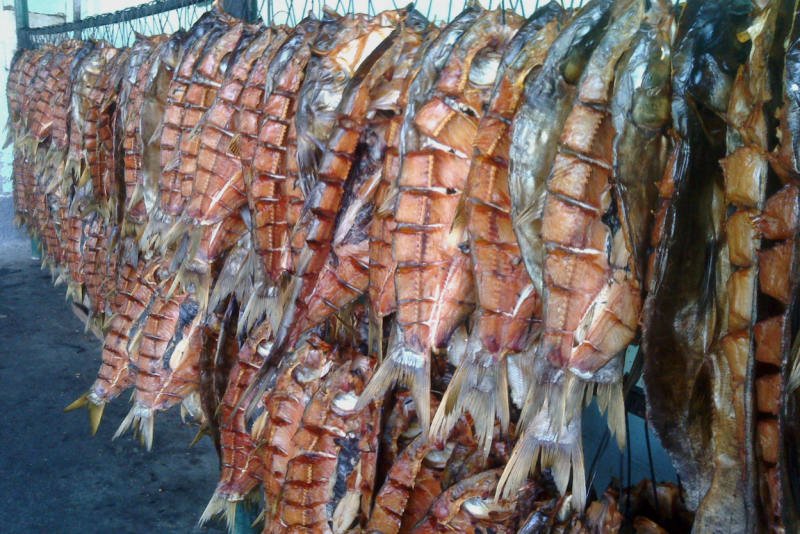 Белый Амур холодного копчения