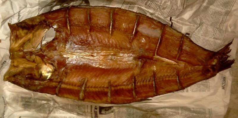 Толстолоб холодного копчения