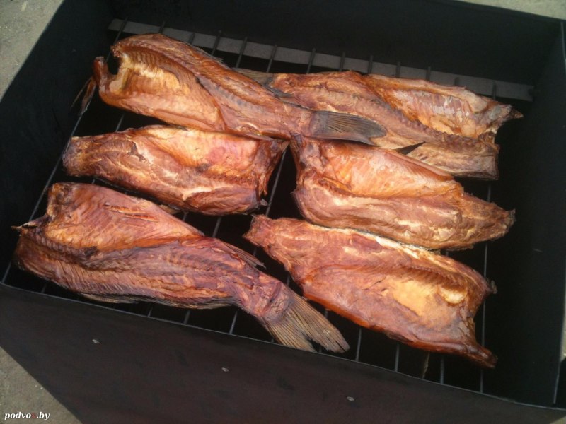 Сазан горячего копчения