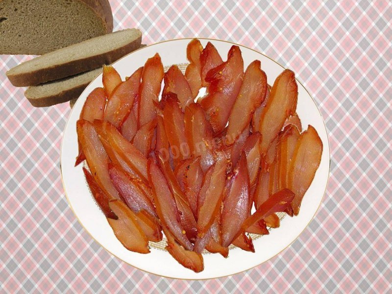 Сом балык вяленый