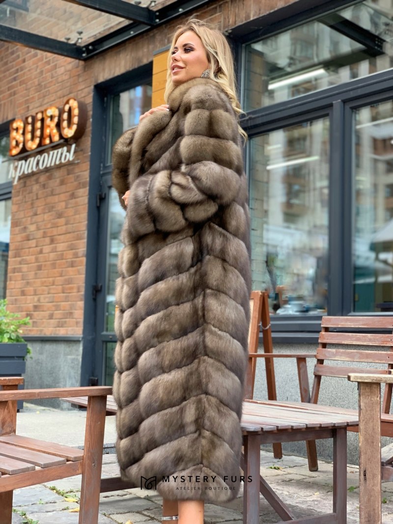 Манто из соболя