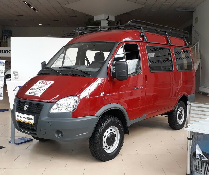 Новый ГАЗ 2217 next 4 WD