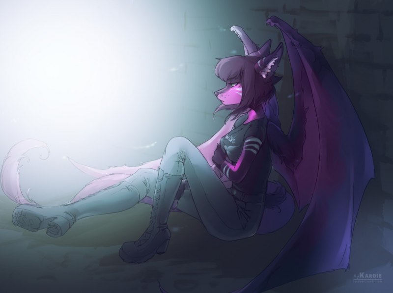 Большие Крылья демона