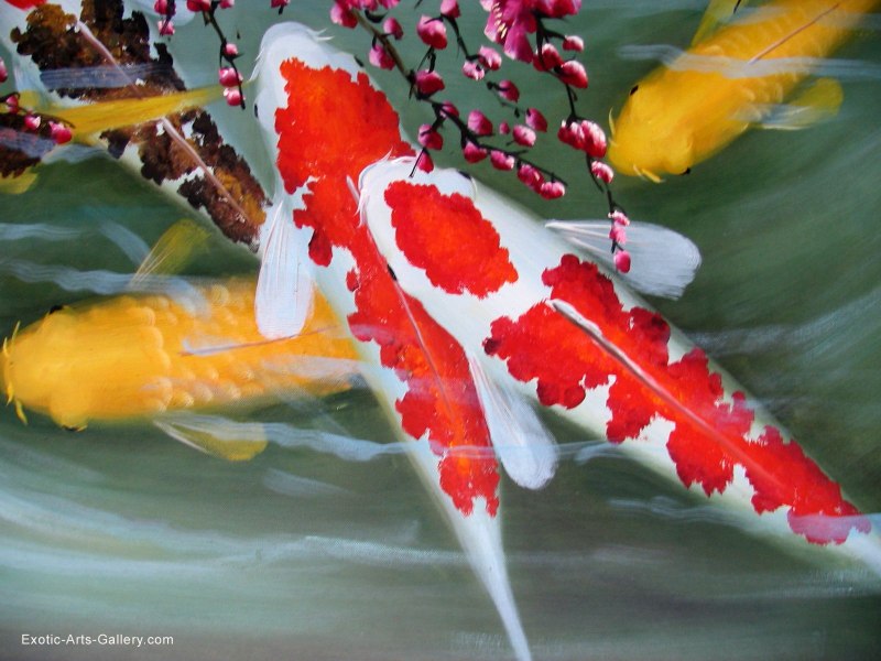 Карп кои тату