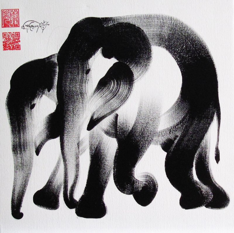 Памятники древней Индии слоники