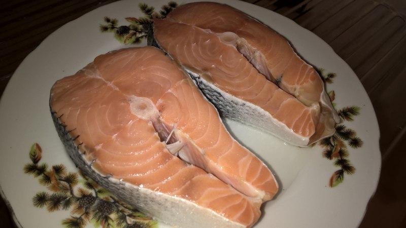 Стейк семги