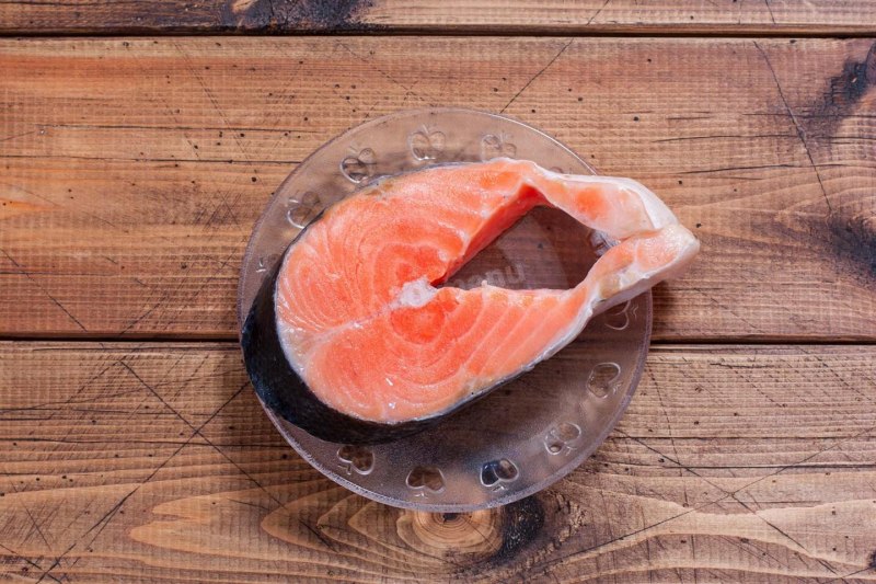 Стейки форели маленькие