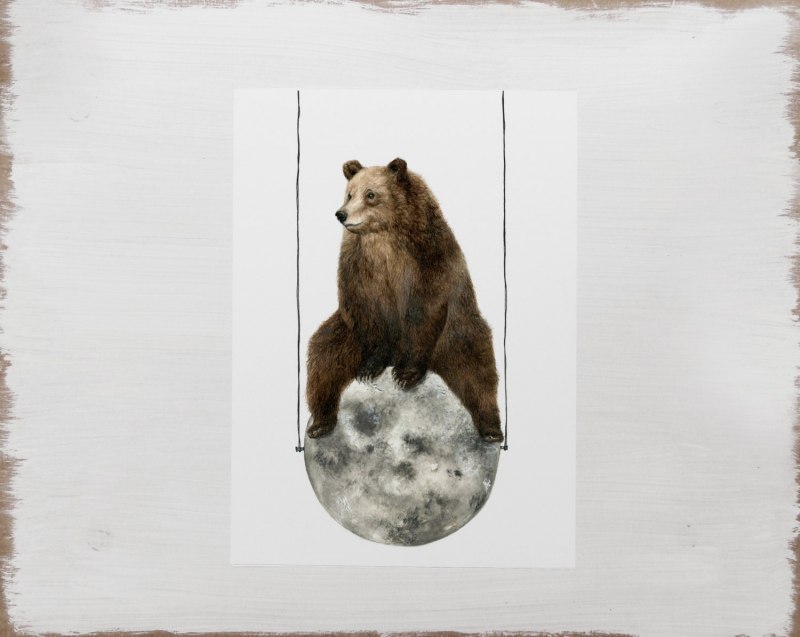 Растровая Графика медведь