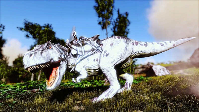 Тирекс альбинос