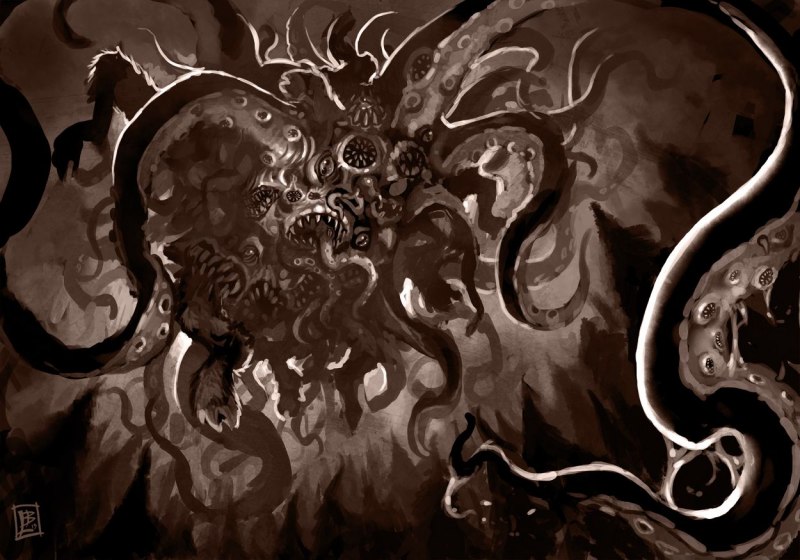 Летающие полипы Лавкрафт