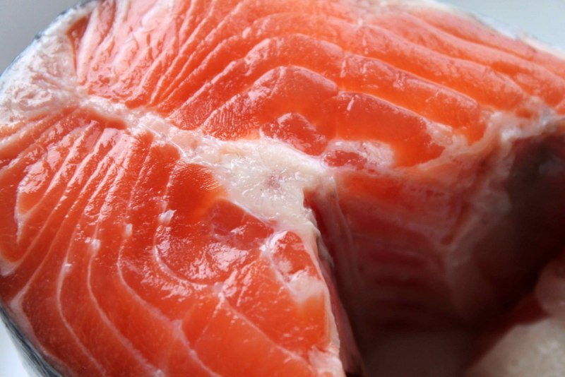 Семга в сливочном соусе