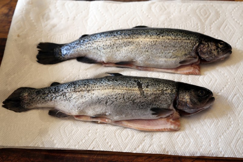 Форель морская потрошёная