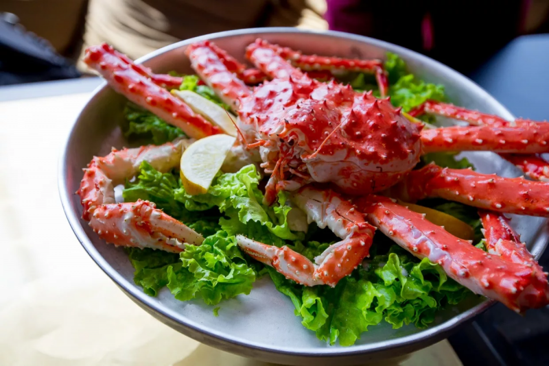 Камчатский краб в Баренцевом море