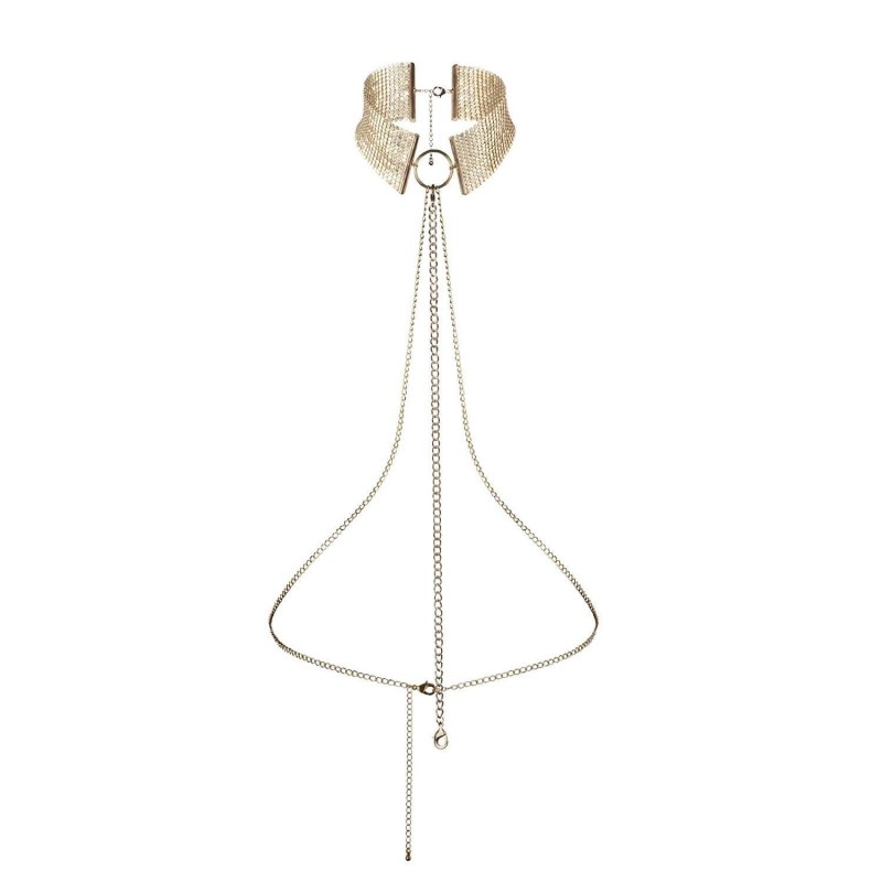 Женский золотой ошейник