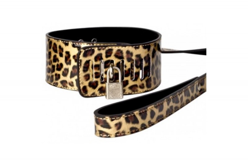 Ошейник-цепь. Rose Gold 31мм,