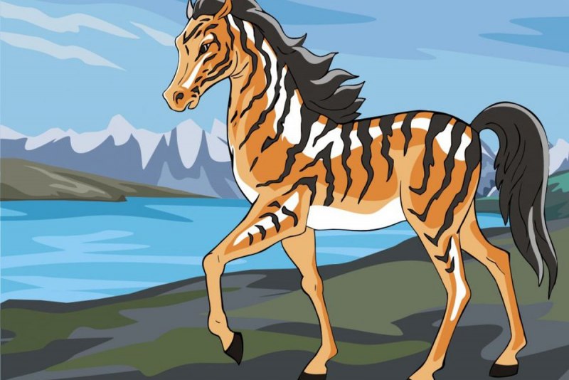 Пегая лошадь Аппалуза