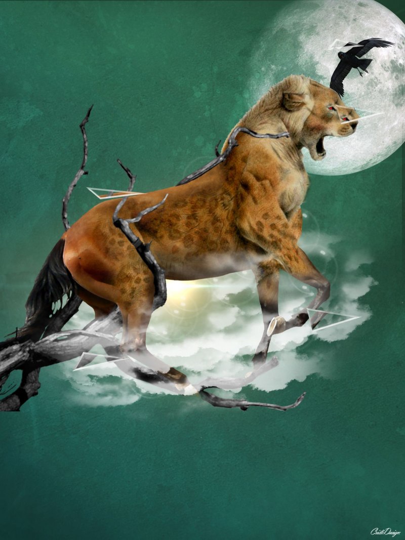 Фиолетовый конь