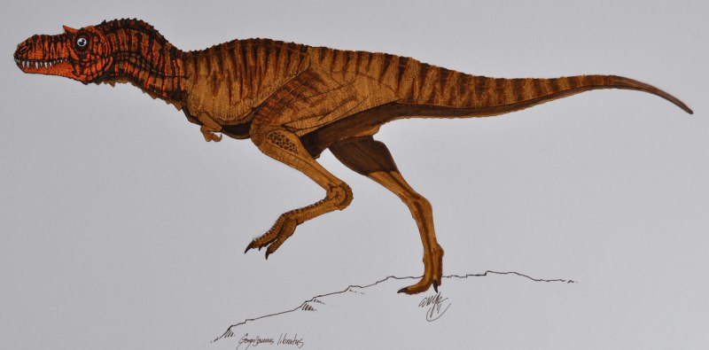 Горгозавр против карнотавра