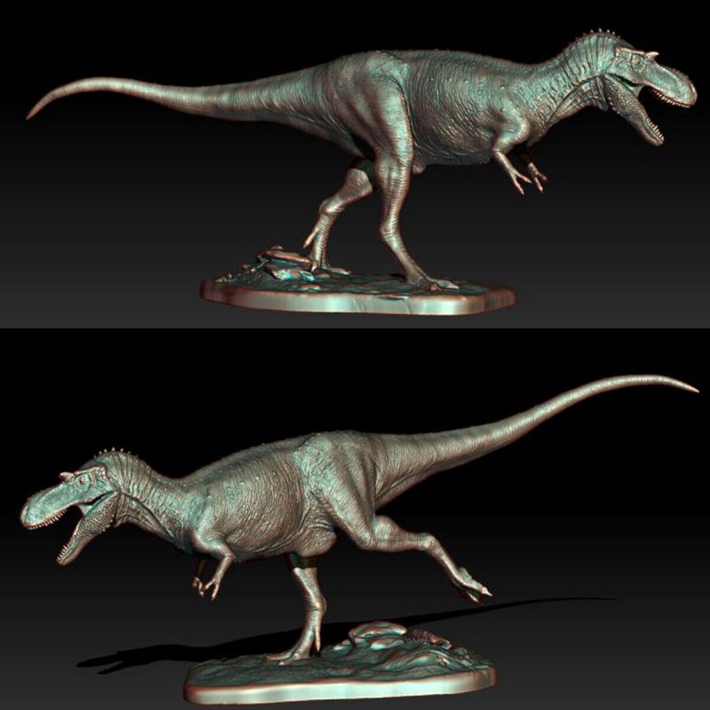 Горгозавр и Альбертозавр