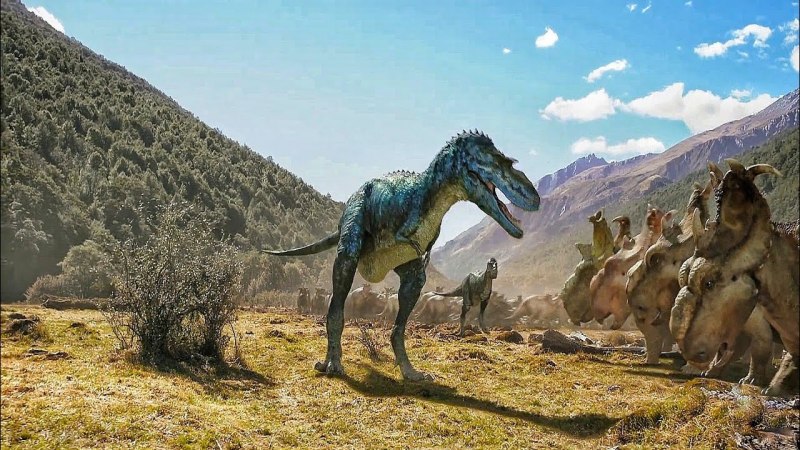 Прогулки с динозаврами 3d Горгозавр