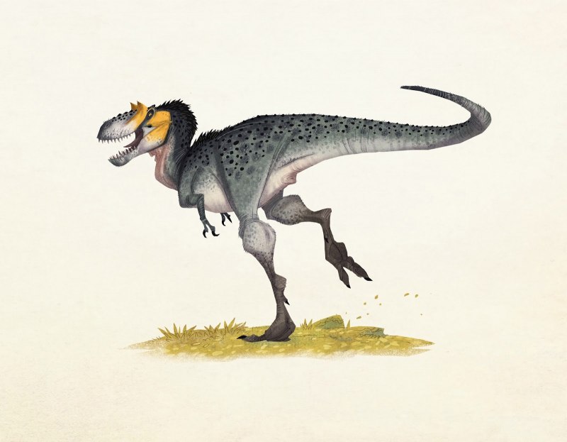 Johan Egerkrans динозавры