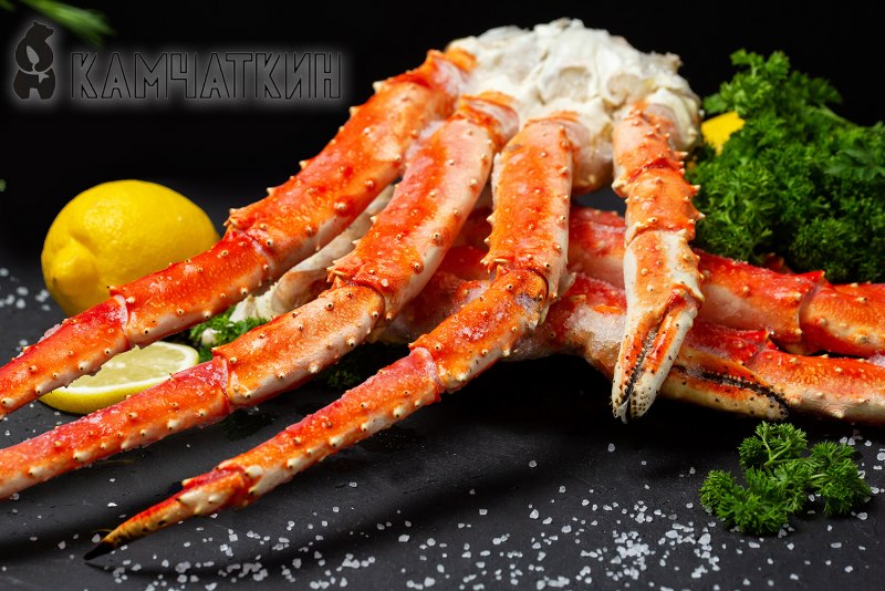 Камчатский краб и морепродукты