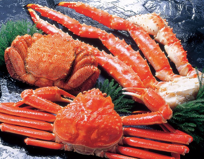 Краб Стригун и Камчатский