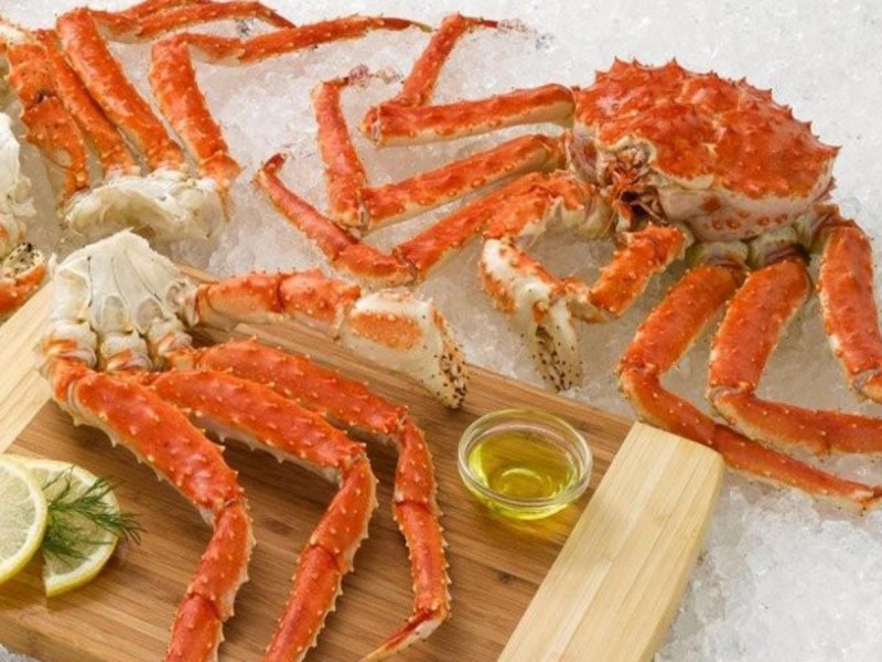 Краб Стригун и Камчатский
