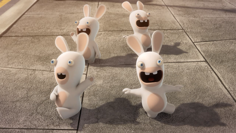 Бешеные кролики мультфильм