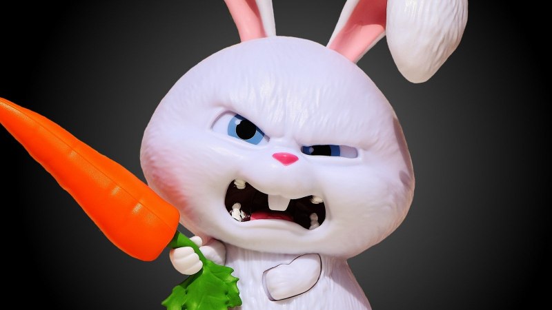 Бешеные кролики вторжение эксперимент 98004 животные