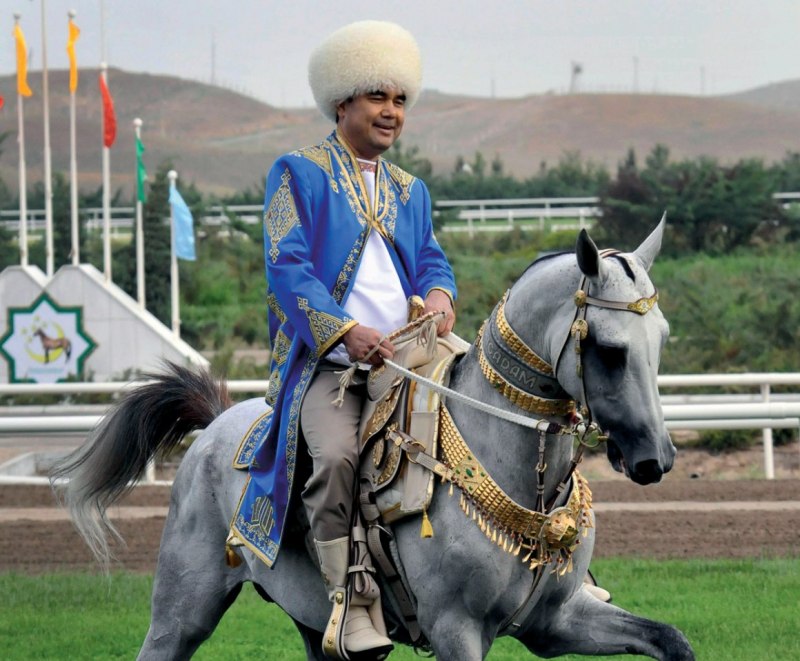 Ахалтекинская лошадь Туркменистан