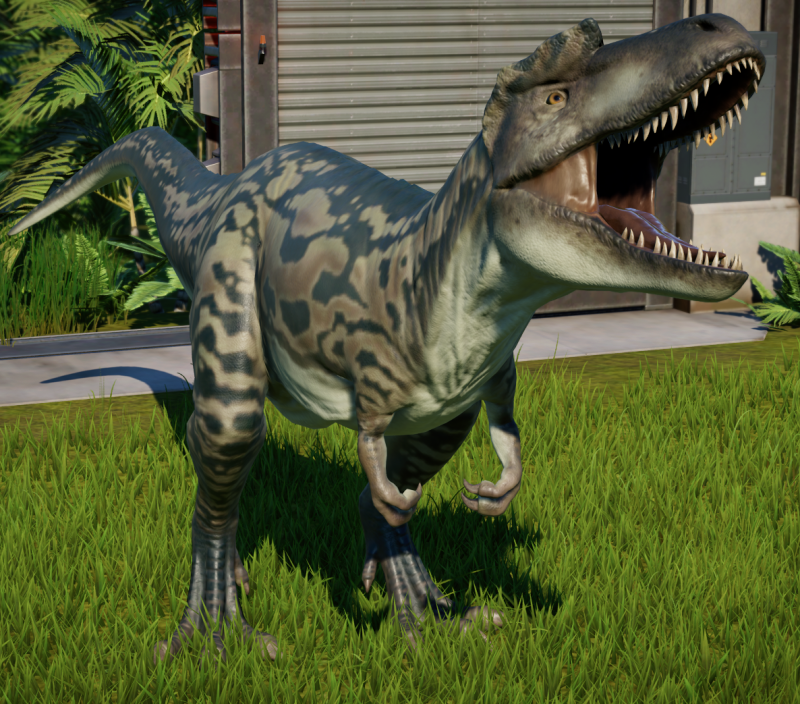 Jurassic World Evolution Альбертозавр