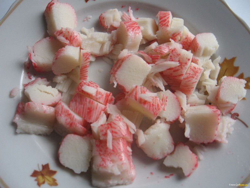 Снежные крабовые палочки