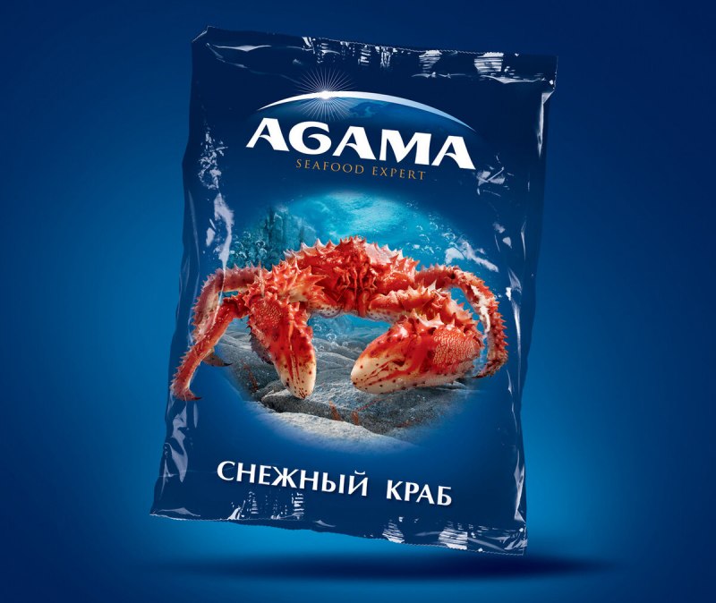 Agama морепродукты