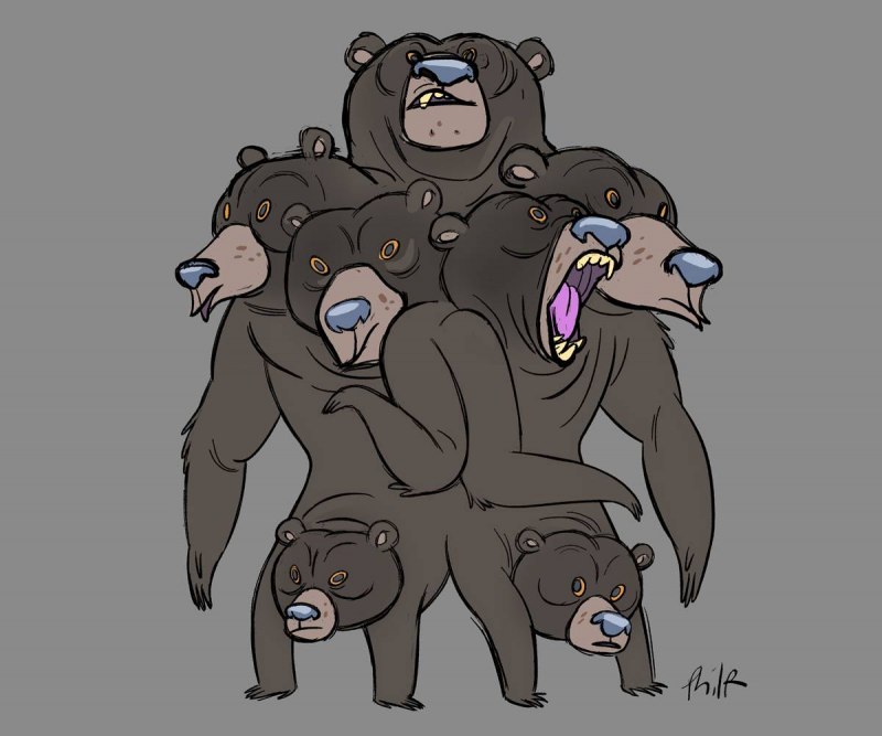 Адский пес Цербер