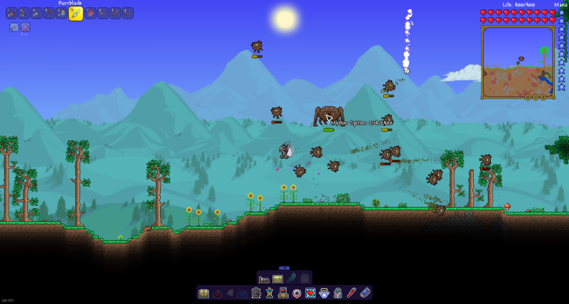 Terraria Небесная мельница