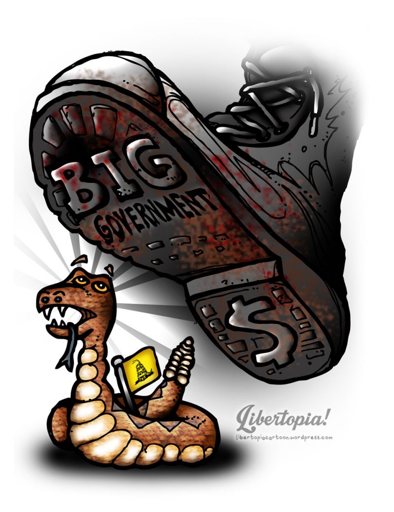 Don't Tread on me либертарианцы