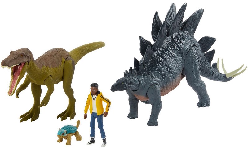 Mattel Jurassic World мини динозавров
