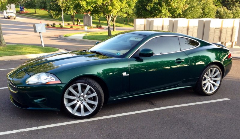 Jaguar XKR 1996 Green
